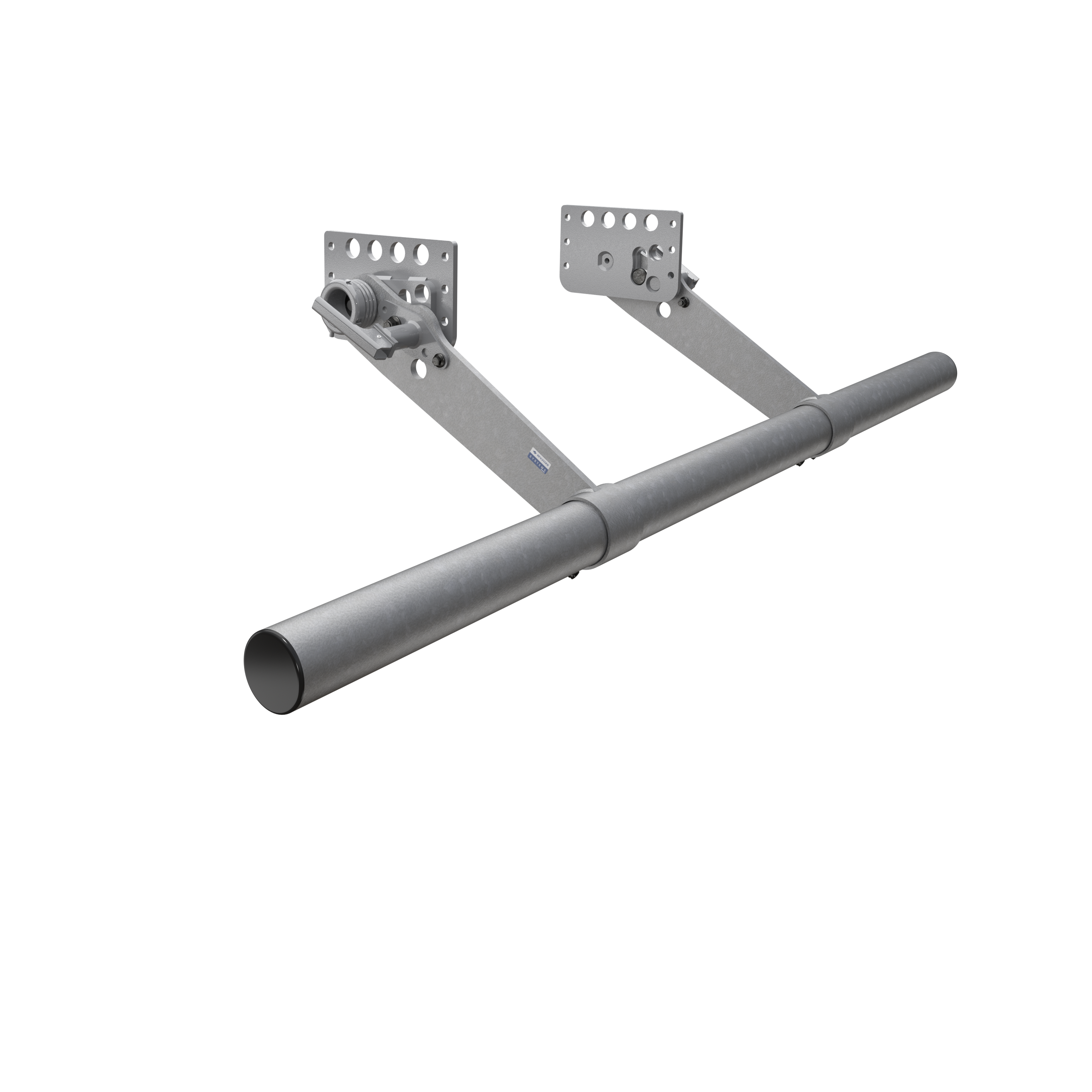 Protección antiempotramiento plegable con viga redonda EUF-3 - RINGFEDER®