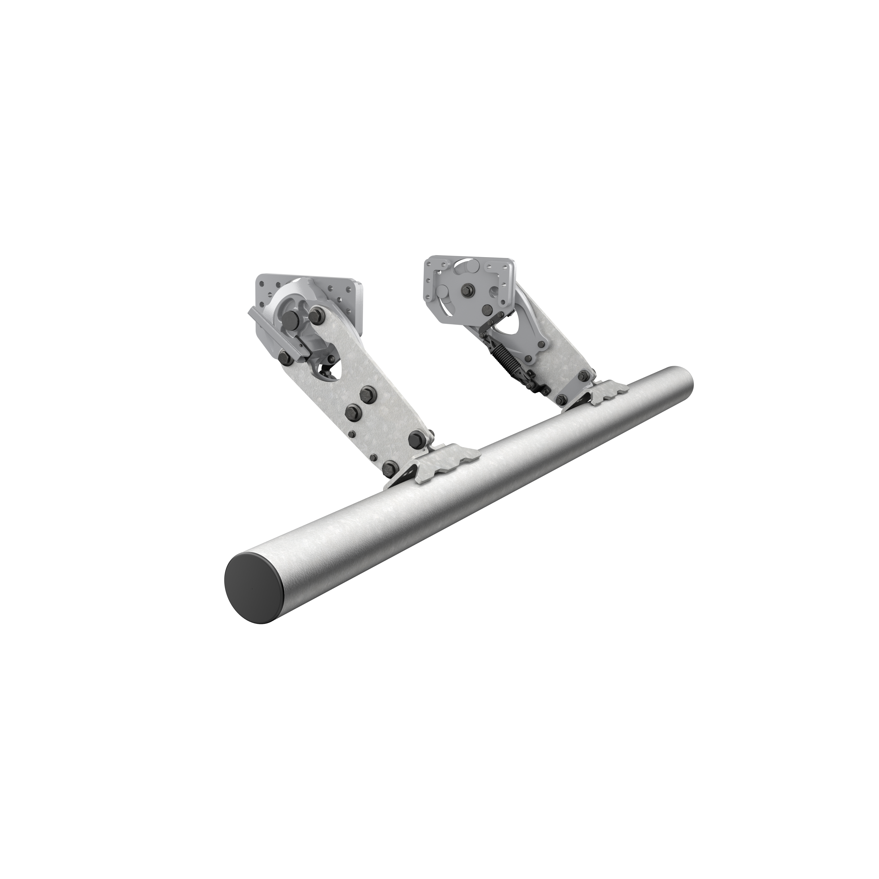 RUF R919 - RINGFEDER® Foldable underrun protection with round beam